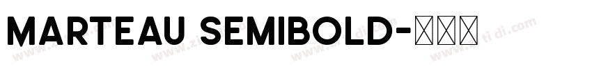 Marteau SemiBold字体转换